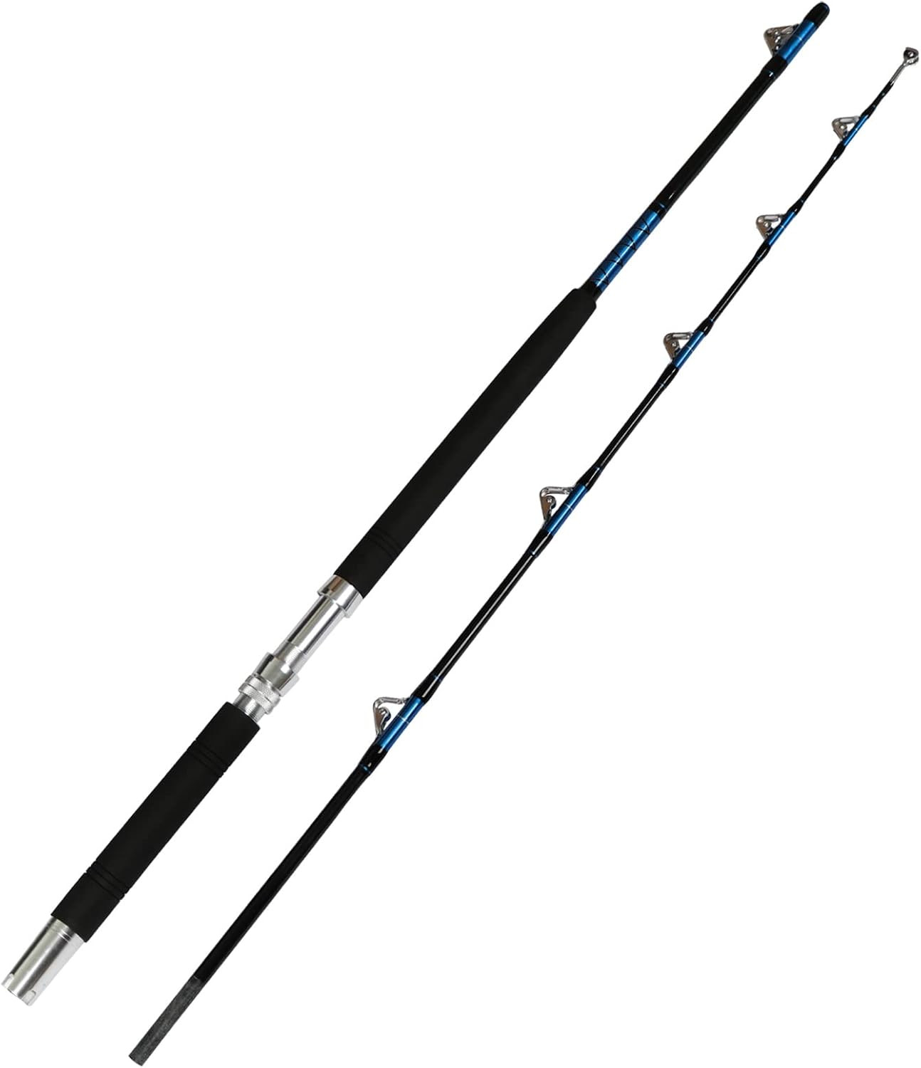 Saltwater Offshore Heavy Trolling Fishing Rod Big Game Conventional Boat Fishing