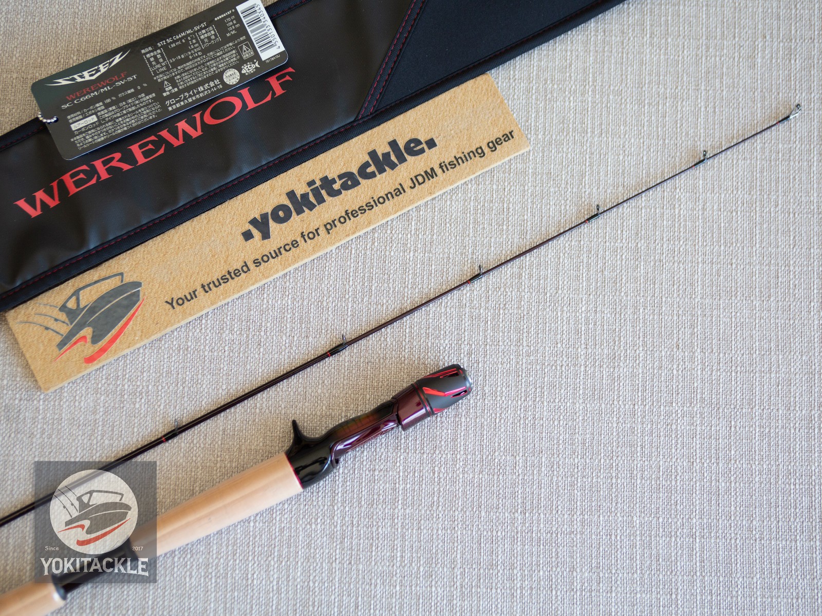 Daiwa STEEZ SHORE COMPETITION SC C66M/ML – SV-ST WEREWOLF Rod