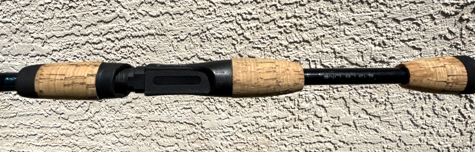 Shakespeare Conquest 2 Piece Fishing Rod 6’0” (6-12 lb) Medium CONSC 60 2M
