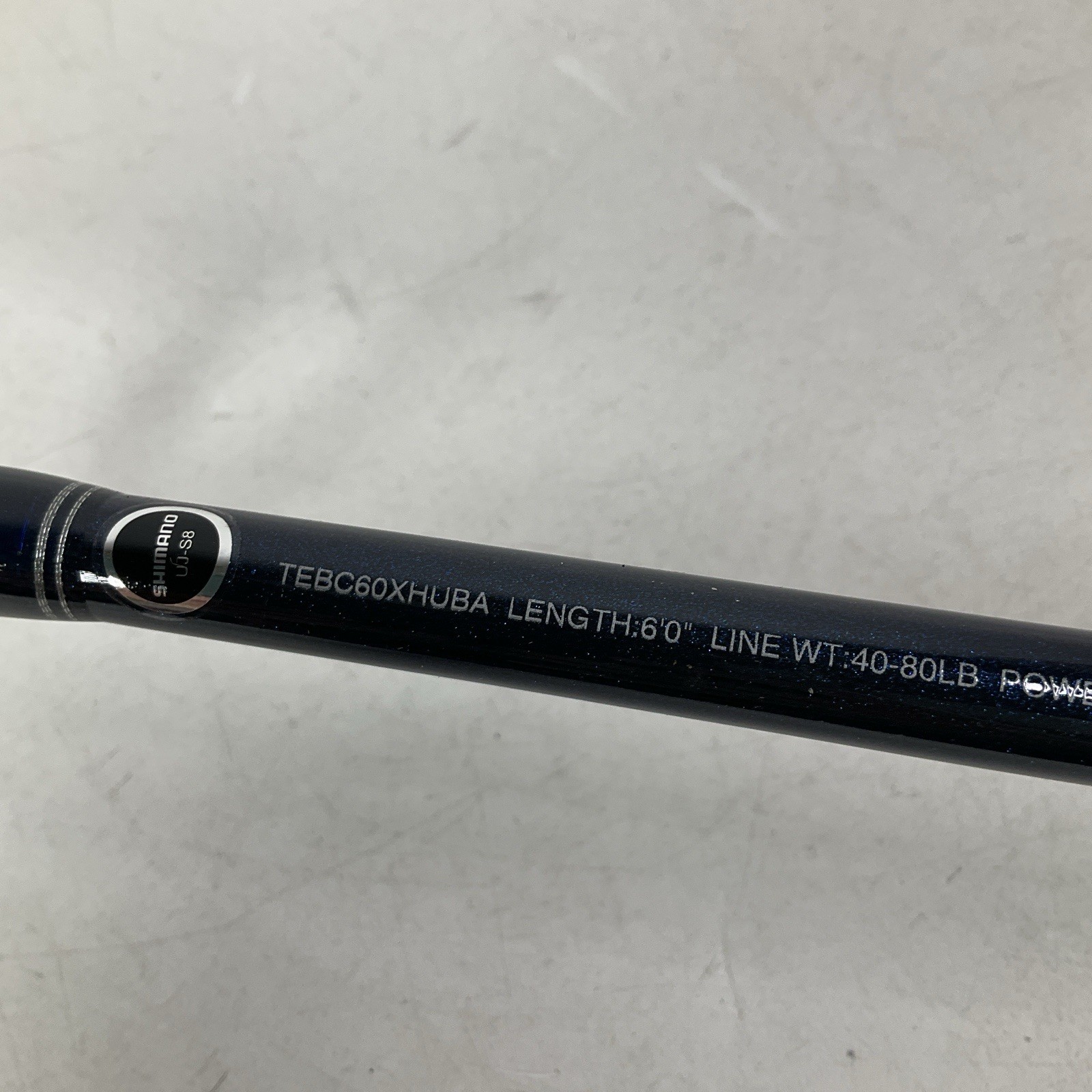 NEW Shimano Talavera BW TEBC60XHUBA 6′ Extra Heavy 40-80 Lb Rod