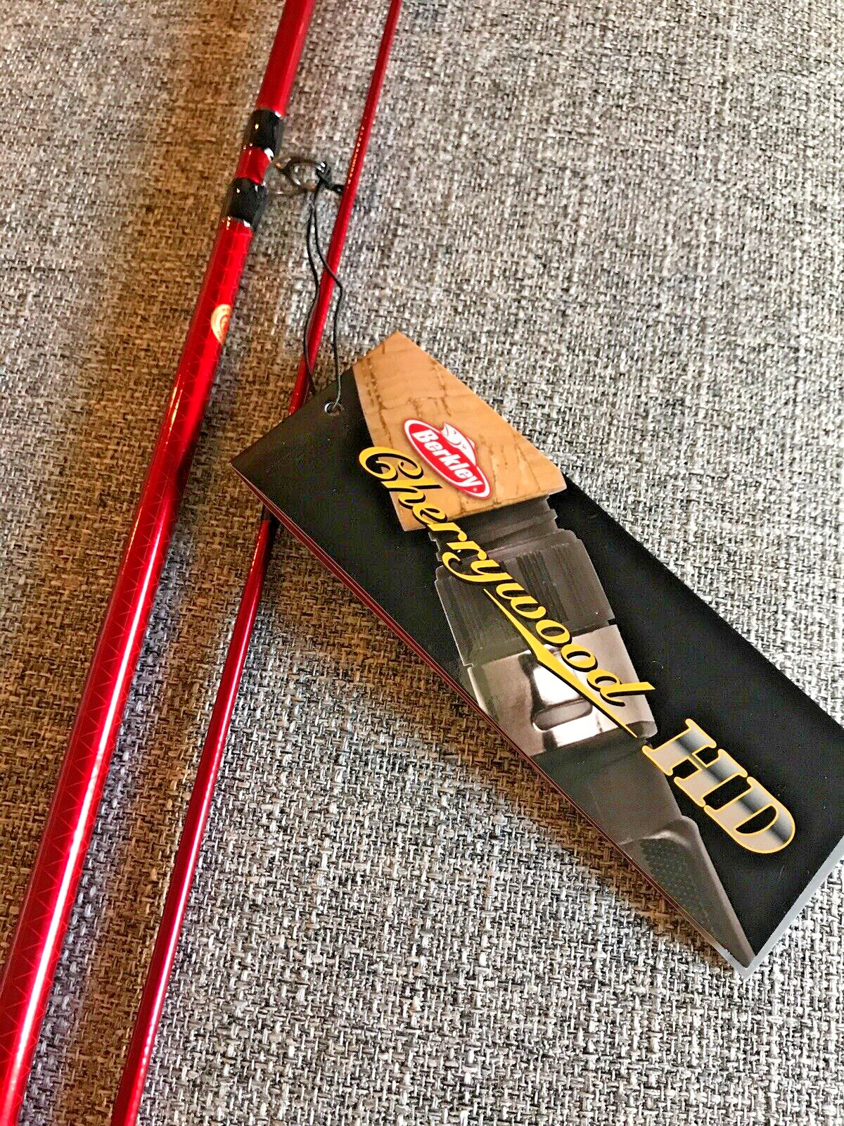 Berkley Cherrywood HD 6’6” Medium Casting Rod 8-17 Lb. Line