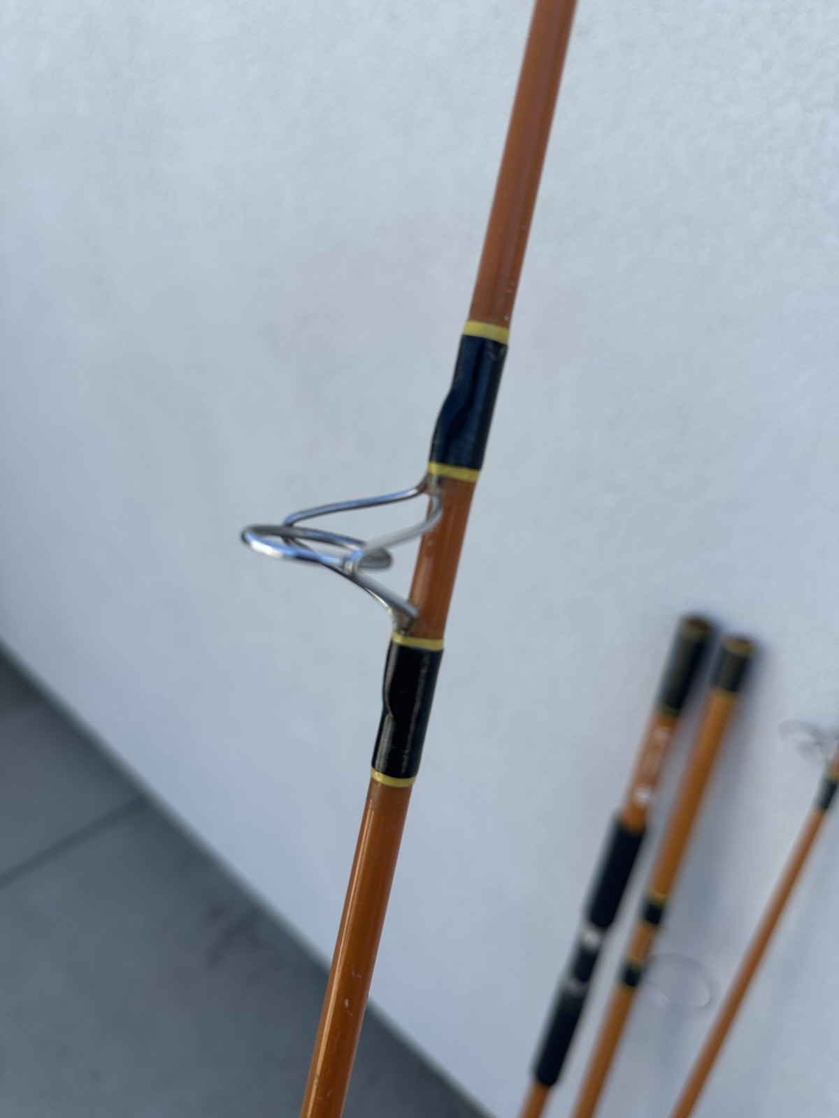 Kencor 415 Line Rate 15-30Lb Tenlew Magnaglas 4 Pc 15’ Fishing Rod Made In USA