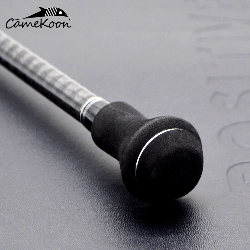 CAMEKOON 2 Pieces Jigging Fishing Rod Fuji Guides and Seat Casting Spinning Rod