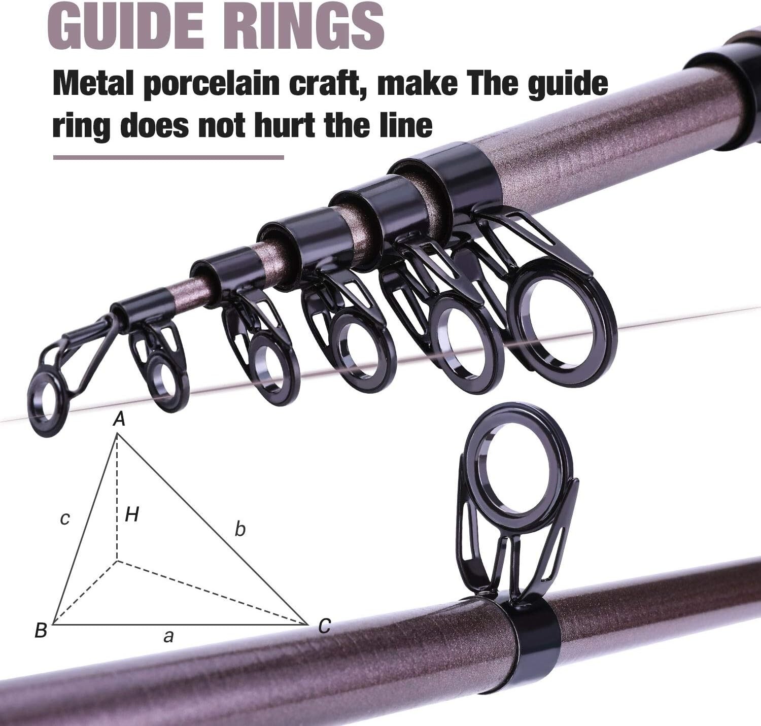 Telescopic Fishing Rod – 24T Carbon Fiber, Lightweight & Travel-Friendly 1.8m