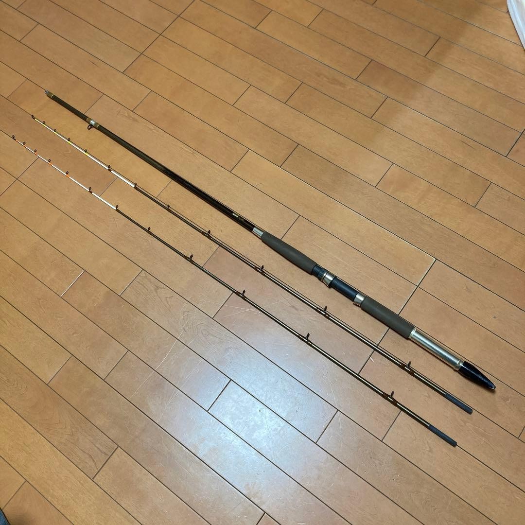 Ryobi Utase Madai 20/30 240 Boat Fishing Rod with 2 Tips Hard/Soft Used