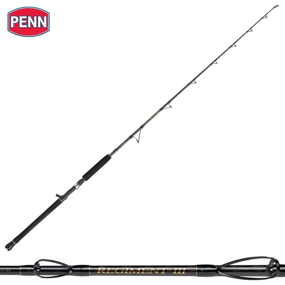 PENN Baitcasting Jigging Rod REGIMENT III JIG 1.80m/30-50lb