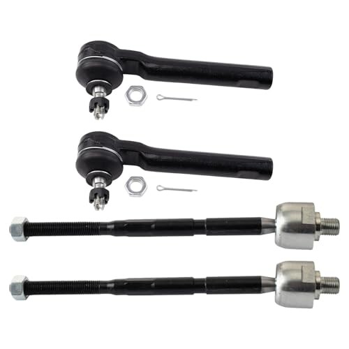 Inner and Outer Driver and Passenger Side Tie Rod Set 4 Piece PSA27635