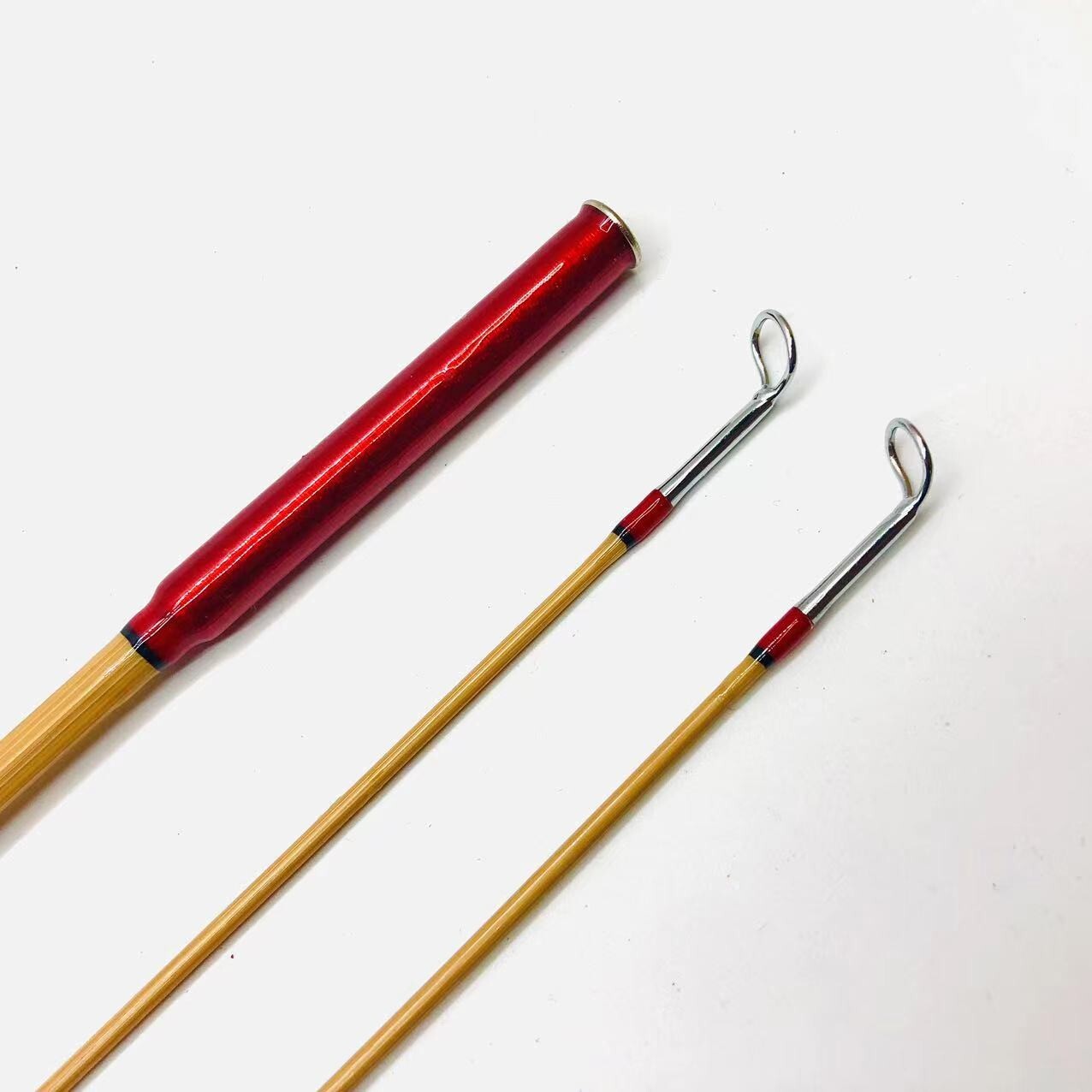 ZHUSRODS Classical Bamboo Fly Rod 7’6″~5 wt/2 Section~2 Tip/Fly Fishing Rods