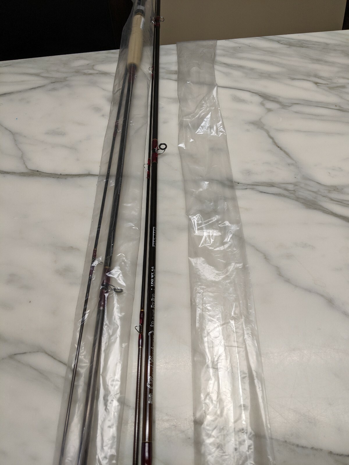 2 New South Bend top of the line Royal Coachman Fly Rods 8ft both new 5-6 weight
