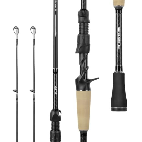 Spartacus II Plus Twin-Tip Spinning & Casting Rods, IM6 Graphite Blanks,