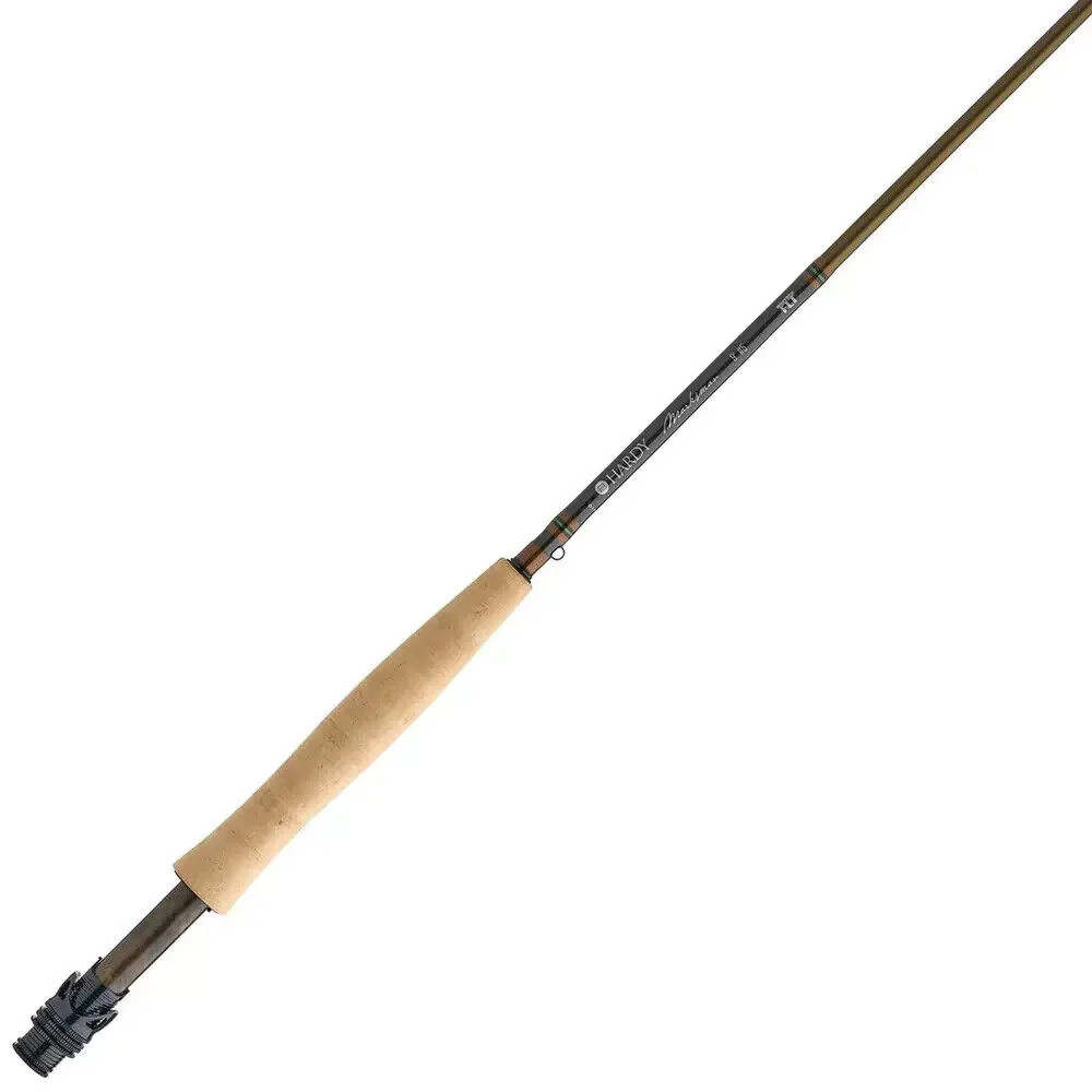 Hardy Marksman Fly Fishing Rod 8’6″ #5 HROMAR865 4 Pce Satin Bronze