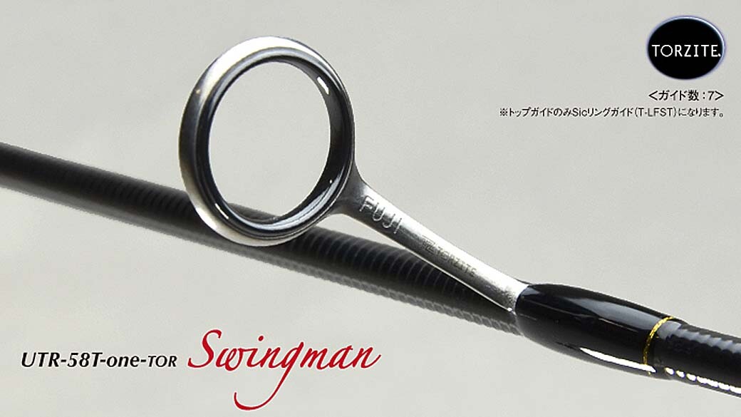 TICT SRAM UTR-58T-TOR Spoon/Spin Rod Bass Trout Fuji Torzite Japan Rod