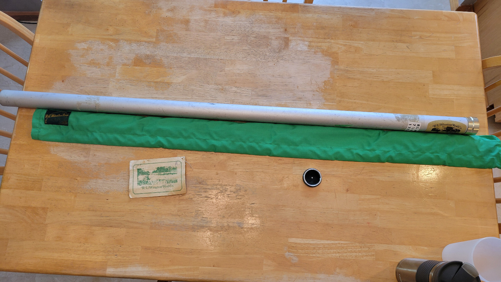 RL Winston Rod Co The Winston Green 2 Piece 7 1/2 Ft #4 1 7/8Oz. Fly Rod
