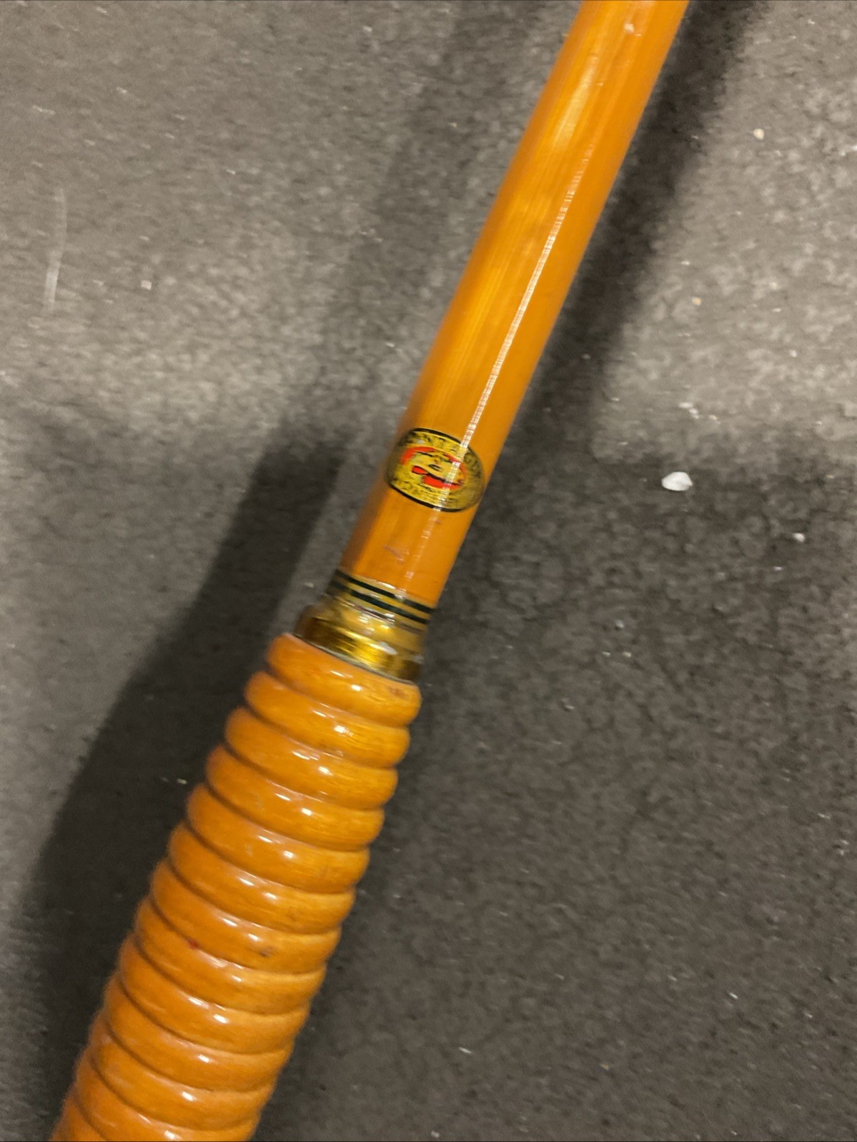 Vintage Montague Dreadnought Genuine Tonkin 6 ft Boat Fishing Rod – Two Piece