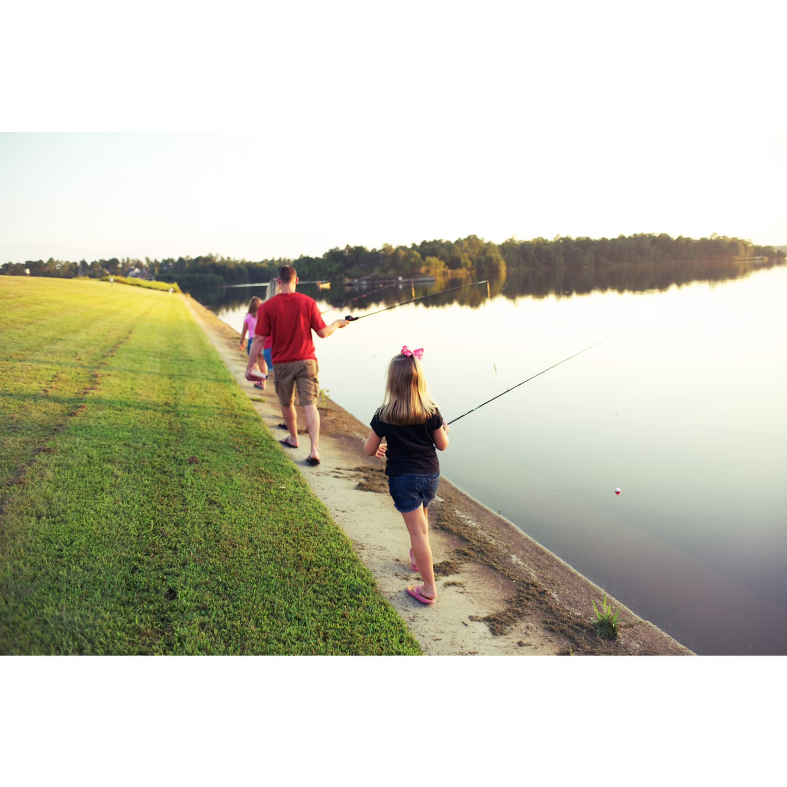 2 pack) DURANGO Casting Rod, 6′ Medium Fishing Rod, 2 Piece