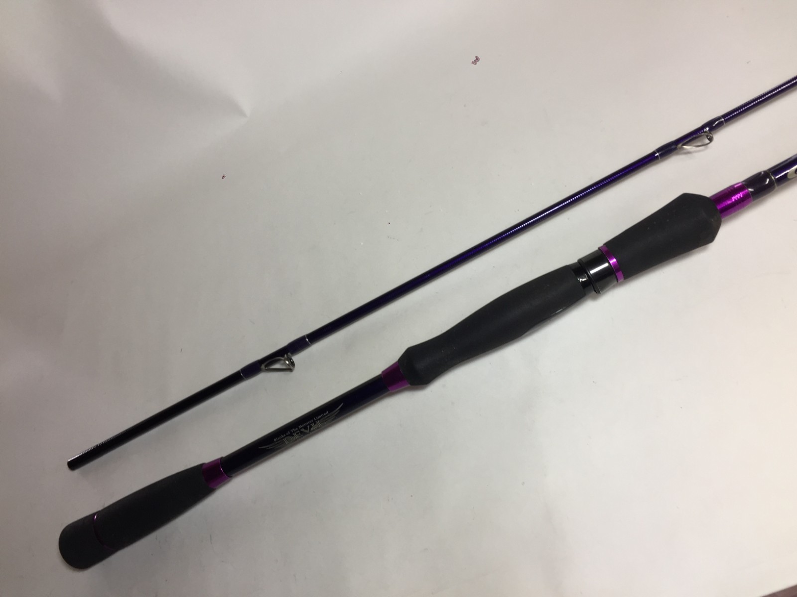 S9119) GCRAFT DEVIL BLACK-MARK BMS-912-MH+ for Saltwater Squid Spinning Rod