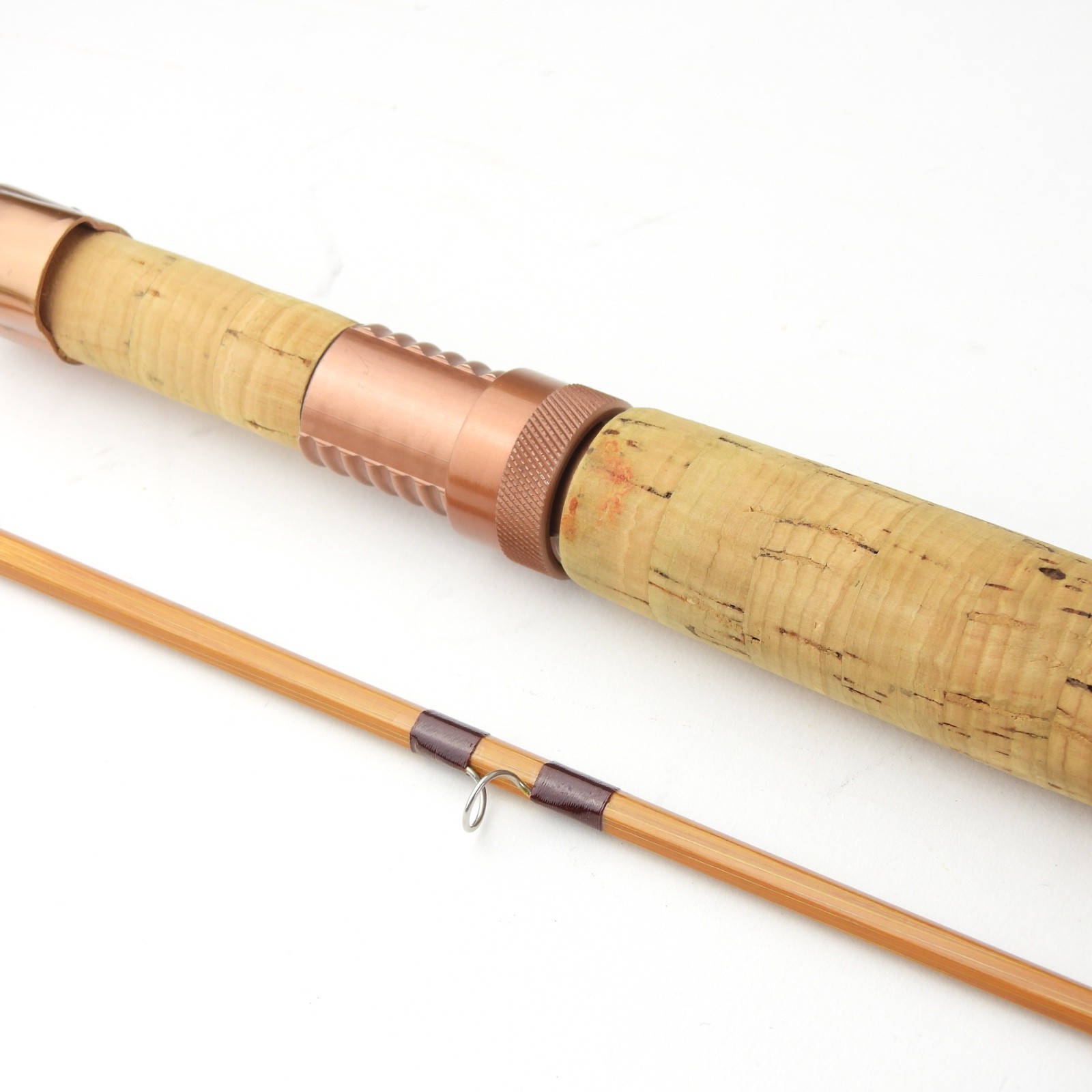 Cortland 444 “Impregnated” Bamboo Fly Rod. 8’. 8wt. W/ Sock. Made in England.