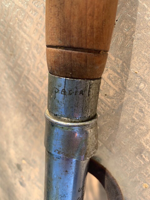 VINTAGE CUSTOM MADE 5 FOOT 11 INCH 50 TO 130 POUND CLASS TROLLING FISHING ROD @@