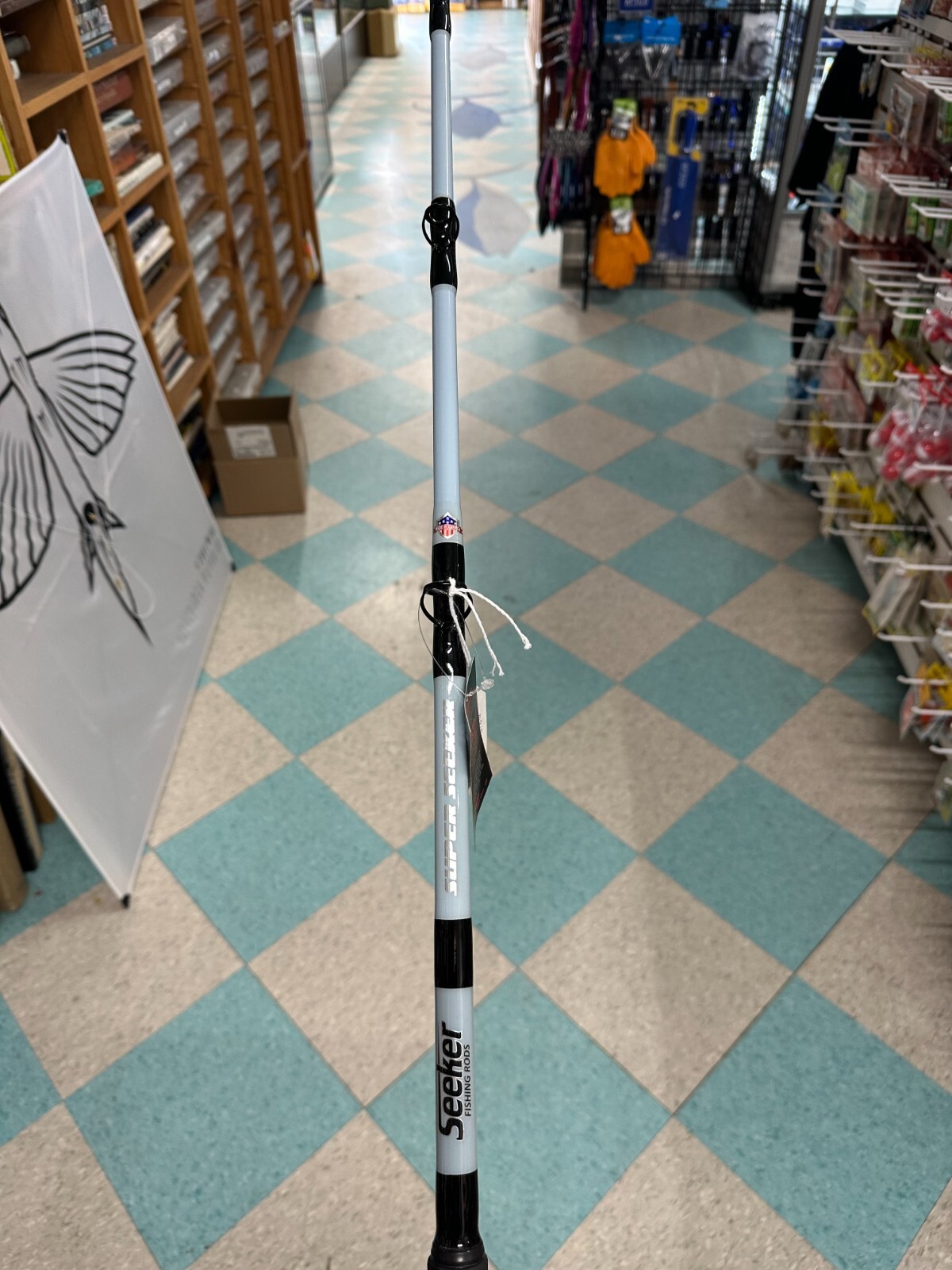 Seeker / ReelQuick Fishing Rod Super Seeker SSR 7040 30-50 lb./ Avet HJX Combo