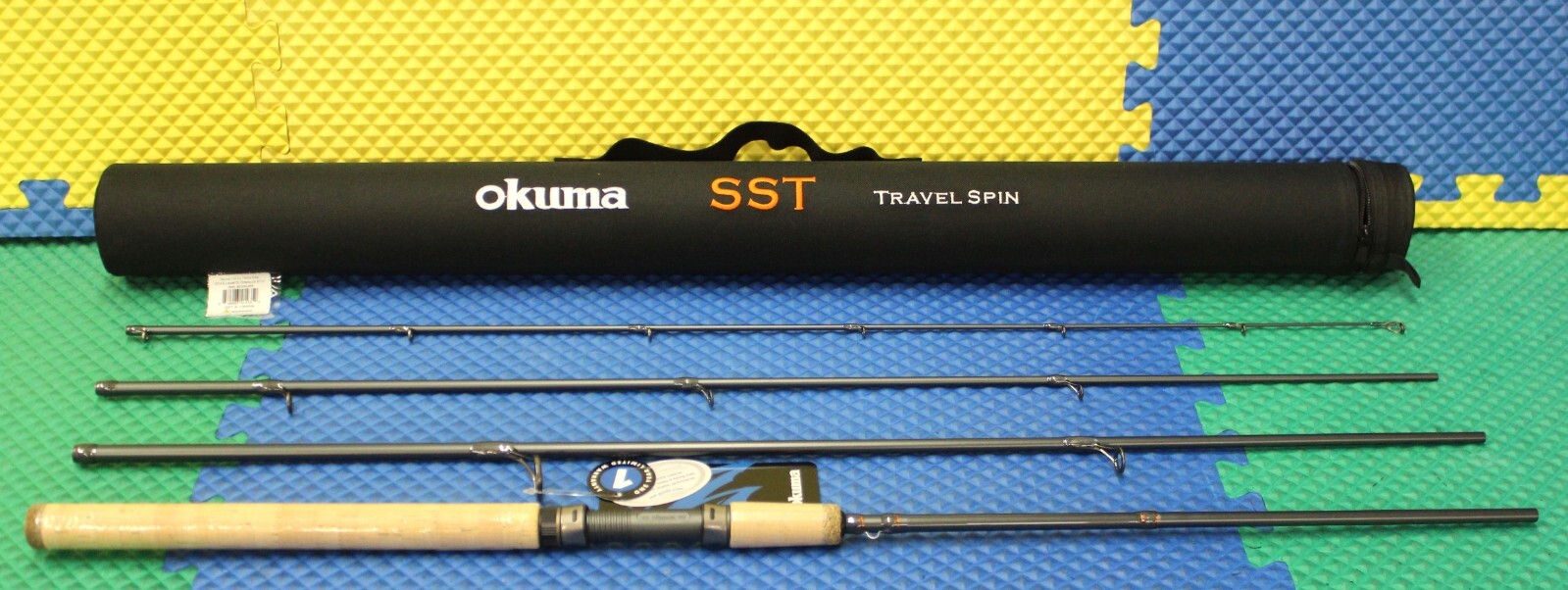 Okuma SST “A” Travel Spin Rod W/Hard Tube Case SST-S-1064Ma