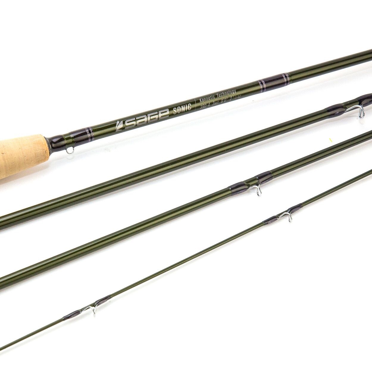 SAGE Sonic Fly Rod 490-4, #4 9’0″, 4 pcs., Limited Edition w/CIGAR Grip, NEW