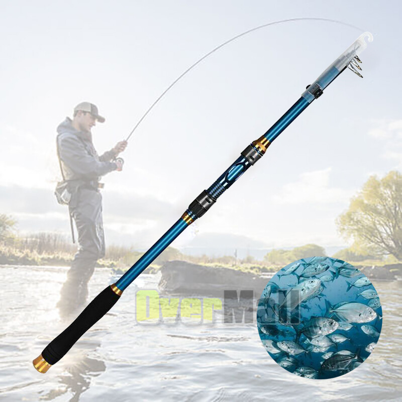 Telescopic Fishing Rod – Portable, Extendable Length for Versatile Saltwater