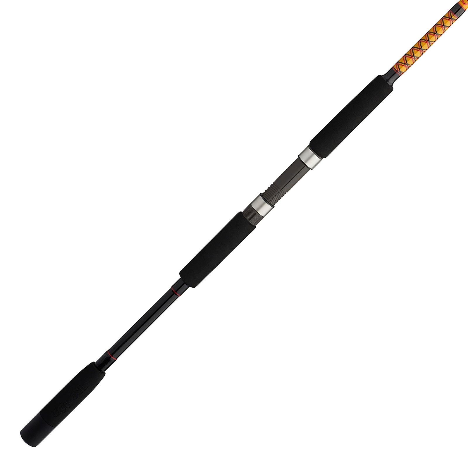Ugly Stik Bigwater Spinning Fishing New Model, Black/Red/Yellow