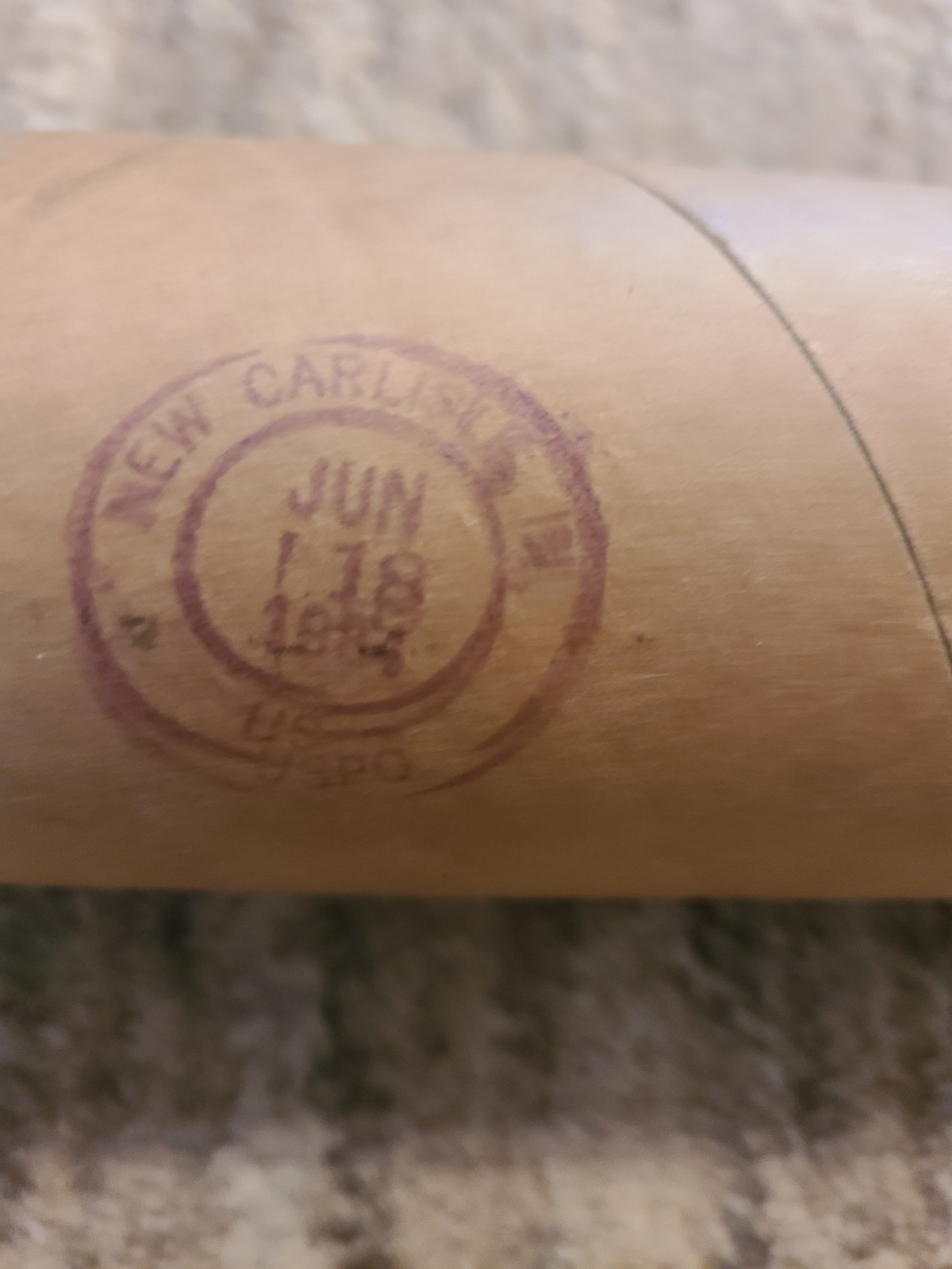 C.F. Orvis “125” Impregnated Bamboo Fly Rod. 8′ . 6wt. W/ Tube & Sock.
