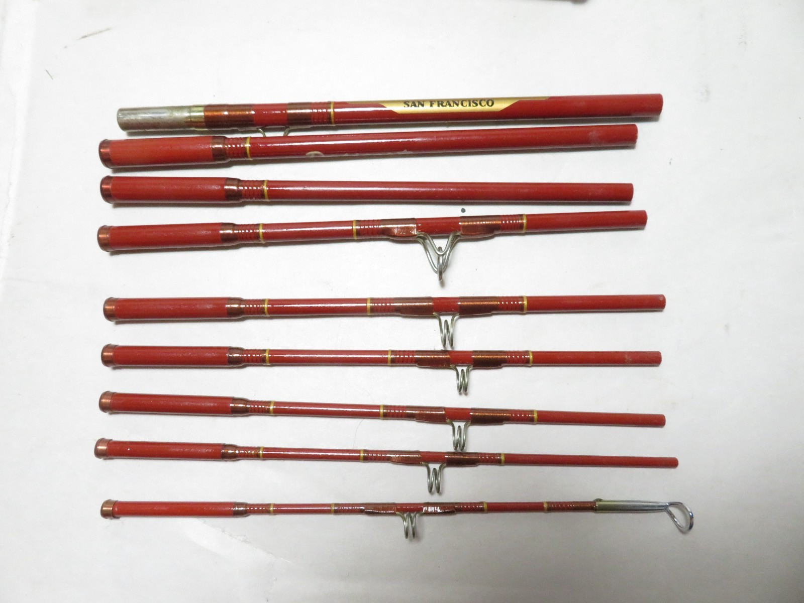 Abercrombie Fitch Passport Travel Fishing Rod 10 Piece With Case