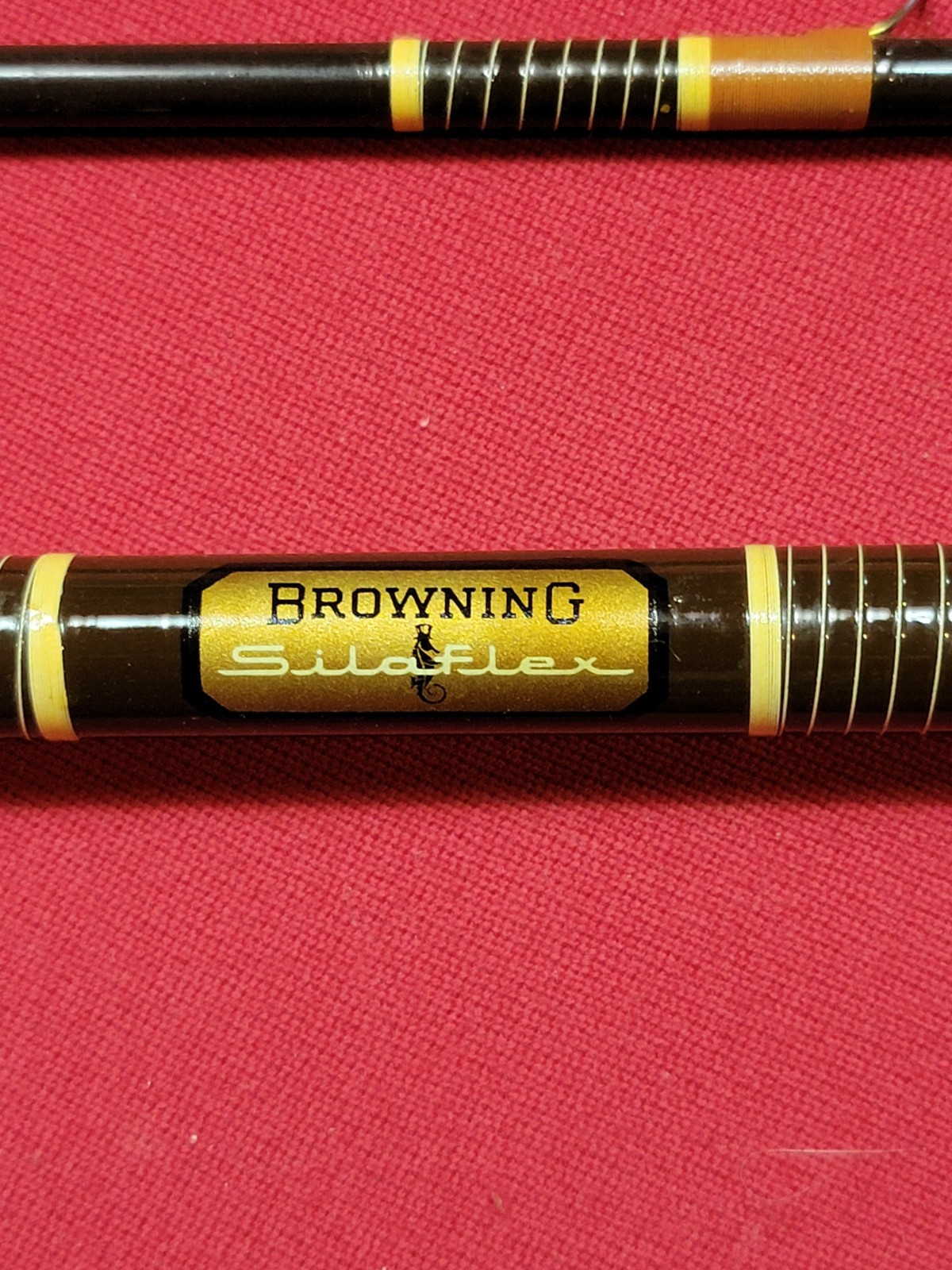 Vintage BROWNING SILAFLEX Model 322991 Fly 9′ Rod made in USA- fly line 10