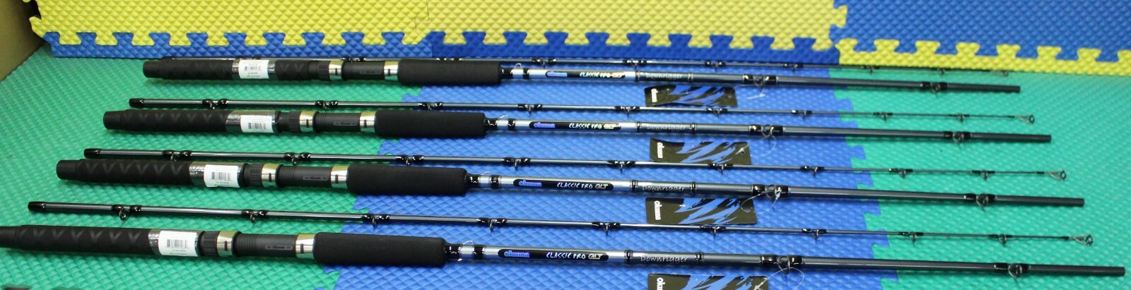 Okuma Classic Pro GLT Downrigger Rods CP-DR-802M 4-Pack