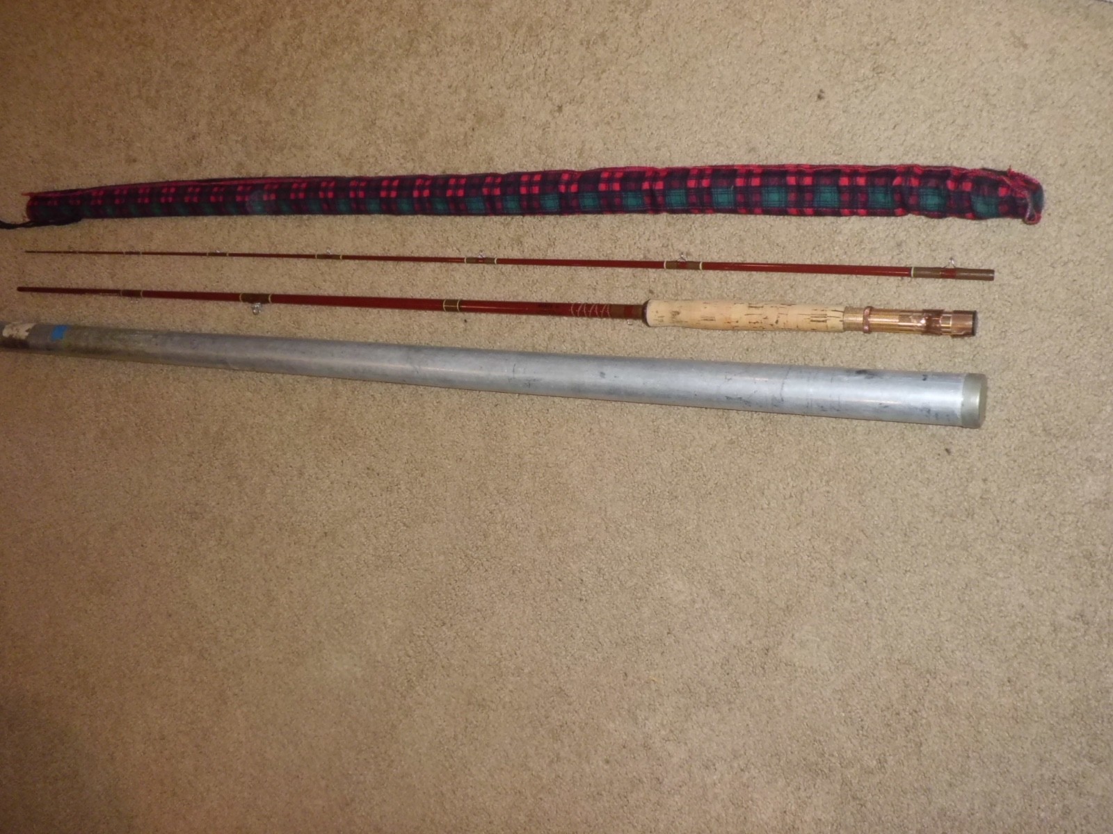Vintage FENWICK Feralite FF80 Fly 8′ Rod made in USA – 7-8 wt #H43606