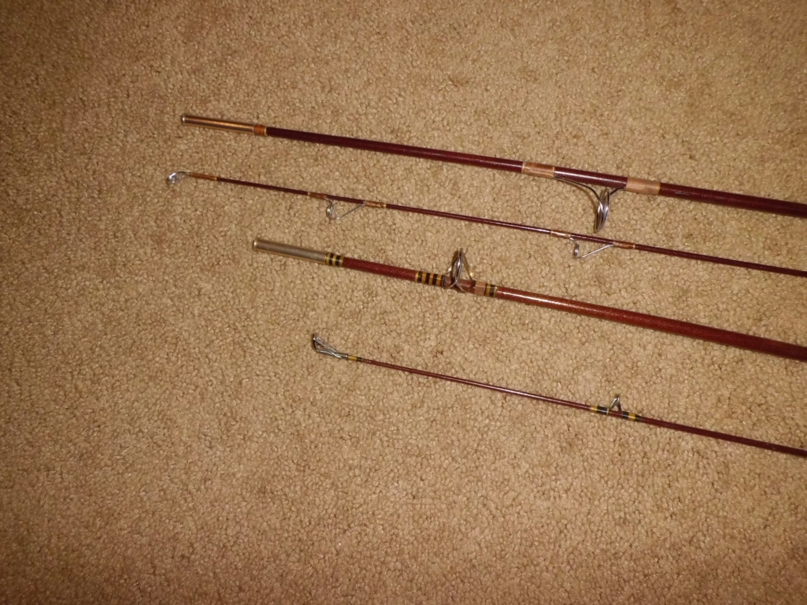 2- Vintage SILAFLEX Spinning Rod made in USA