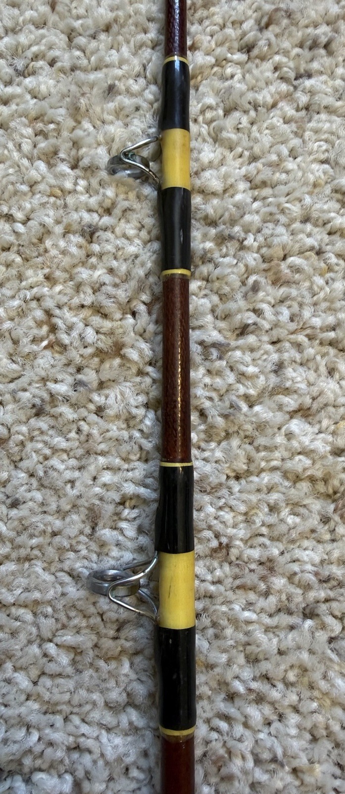 Vintage TruLine TT-65C Conventional Saltwater Fishing Rod….. “Custom”!!!