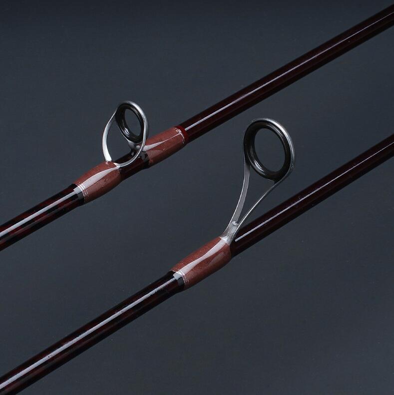 Fishing Rods 1.68M 1.8M Casting Spinning Rod Carbon Fiber 2 Section Lure 1.5-8g