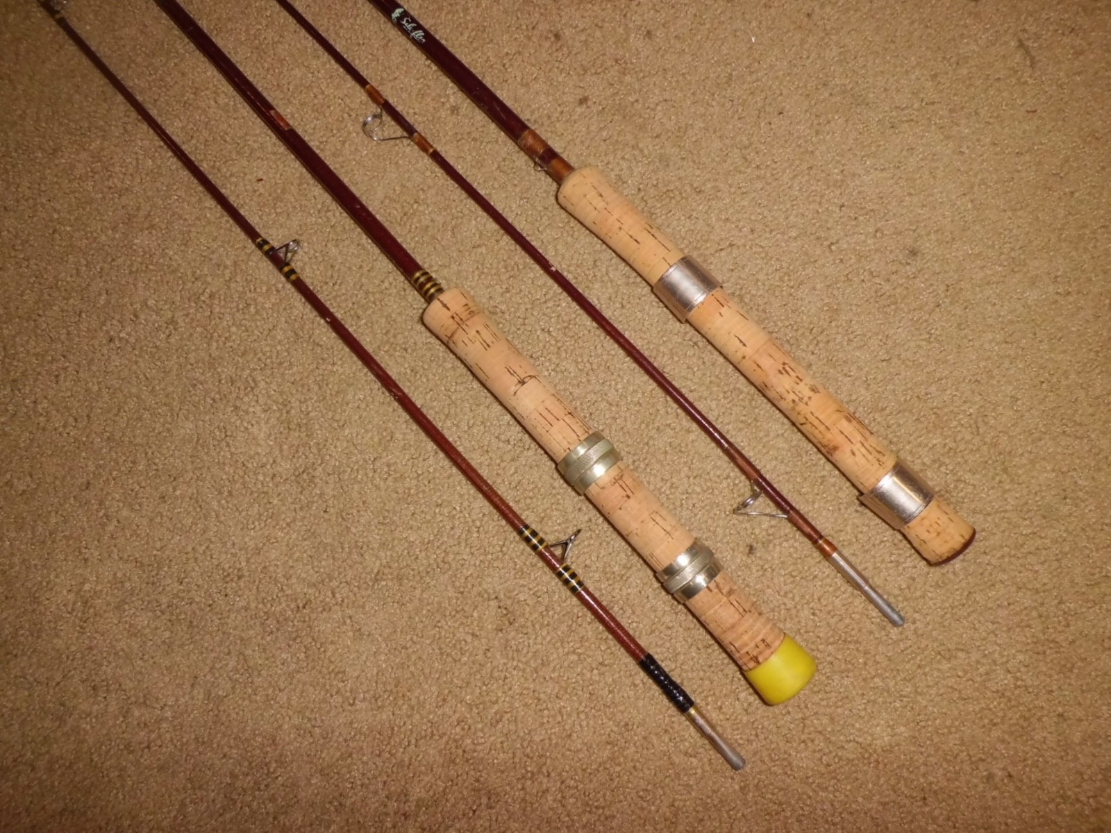 2- Vintage SILAFLEX Spinning Rod made in USA