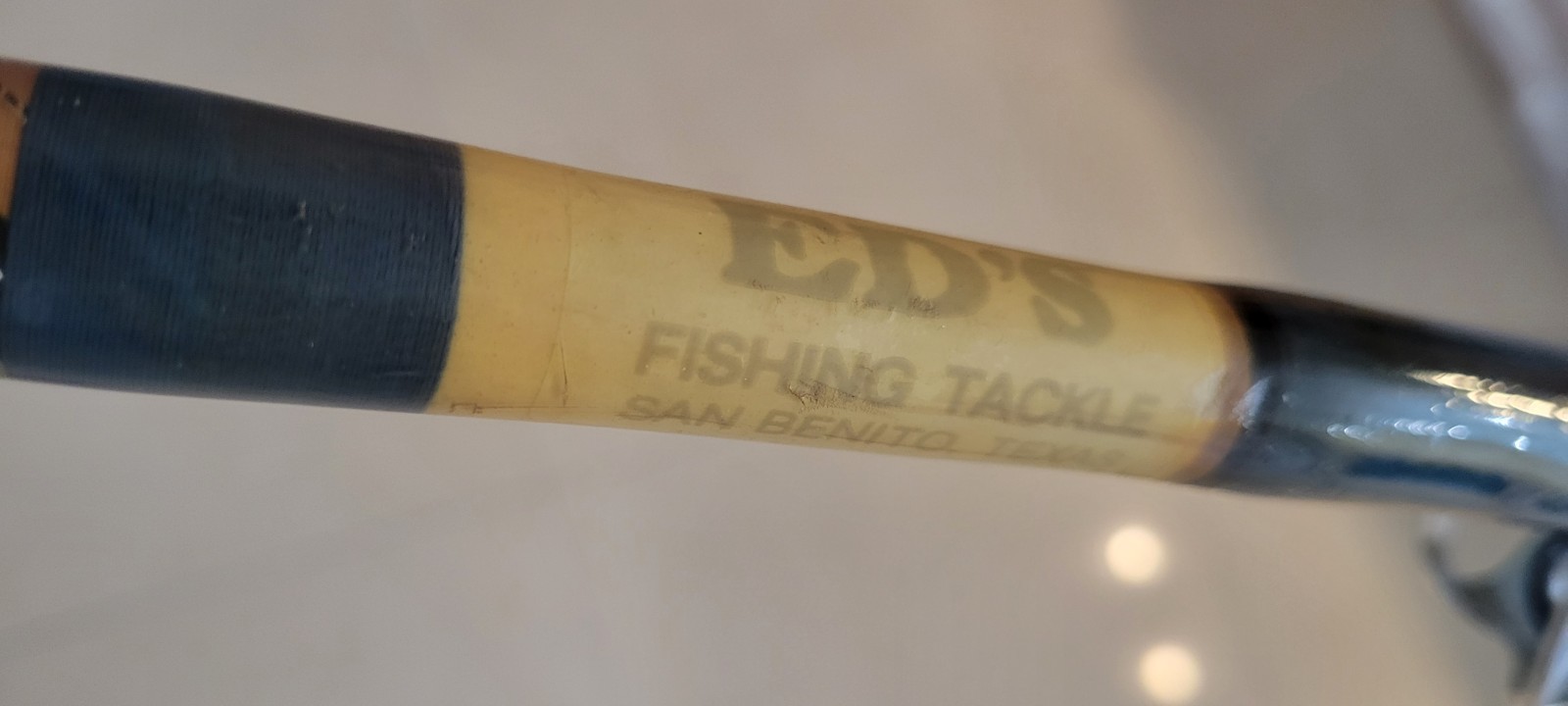 Sabre Style 6’6” Custom Made Turbo Guides Handle Wooden Fishing Rod Made In USA
