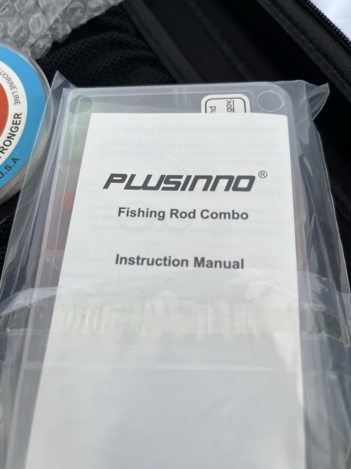 PLUSINNO HA3000 Telescopic Fishing Rod and Reel Combo In Case~~NOB~Never Used