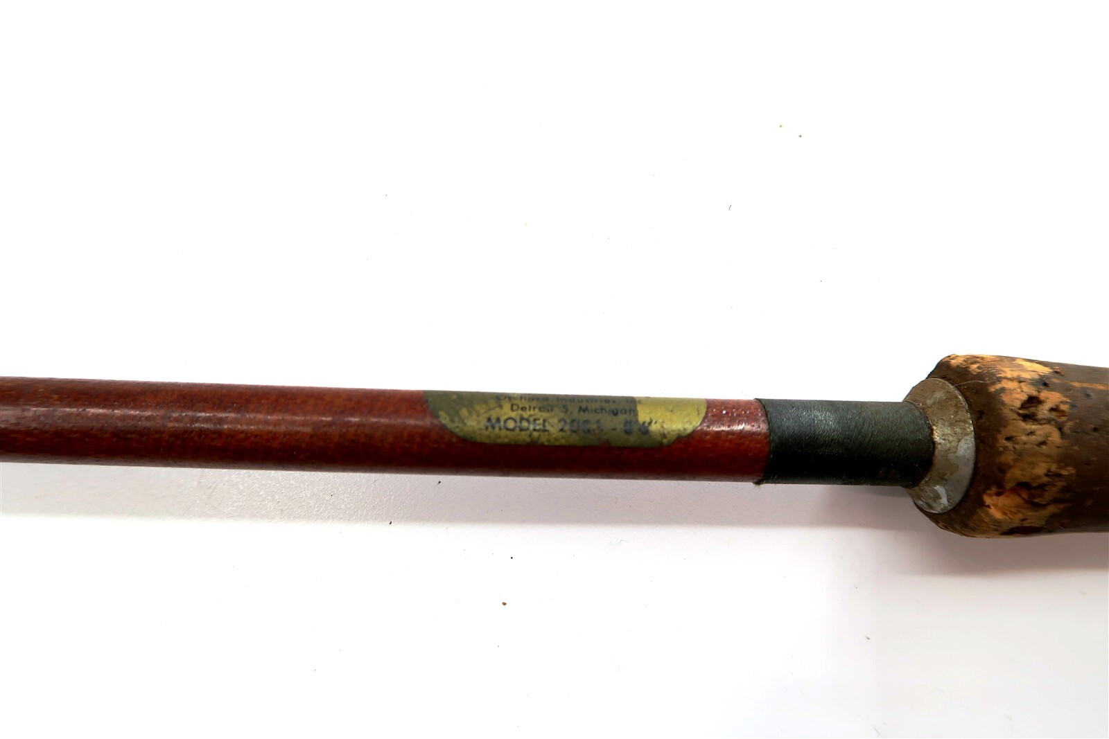 Vintage ACTIONGLAS 8′ 6″ Fly Rod No 2086 ~ Tubular Glass by Orchard Industries