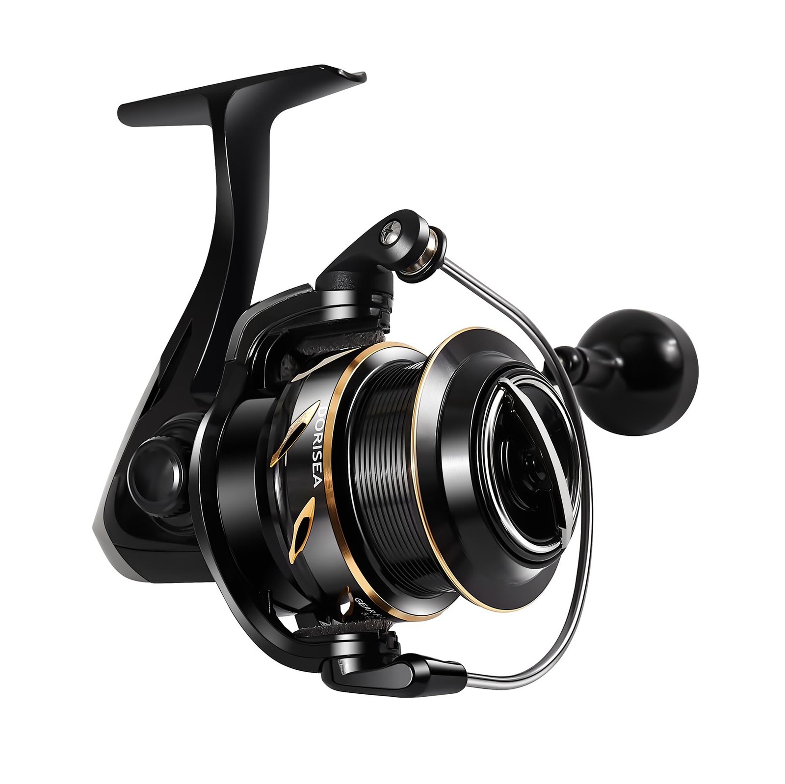 GK Spinning Reel,Fishing Reel Saltwater,Shallow Aluminum Line Cup 5.2:1 Gear …