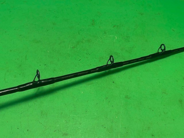 CUSTOM KENCOR ZEBRA TWIST 7 FOOT 20 TO 50 POUND RATED CONVENTIONAL FISHING ROD
