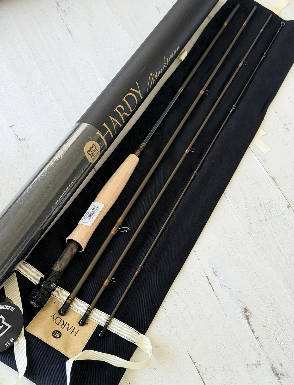 **BEAUTIFUL** 🔥NEW HARDY MARKSMAN 4wt. 8’6”on Fly Rod!! 🔥~LEGENDARY~🔥