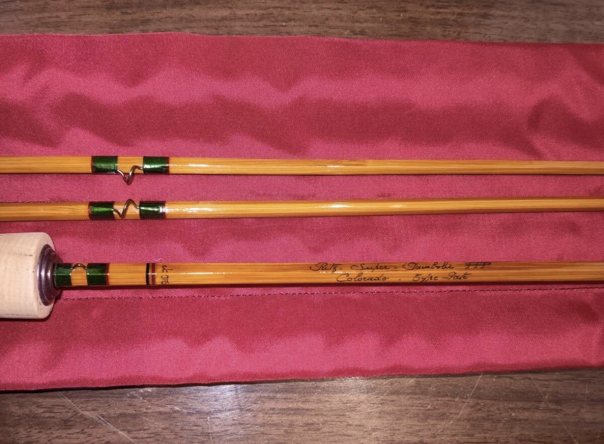 Pezon et Michel Ritz Super Palaboric PPP Colorado 7’7″ Fly Rod Free shipping DDP