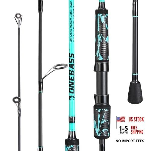 IM6 Graphite Fishing Pole – Spinning Rod & Casting Rod – High Performance