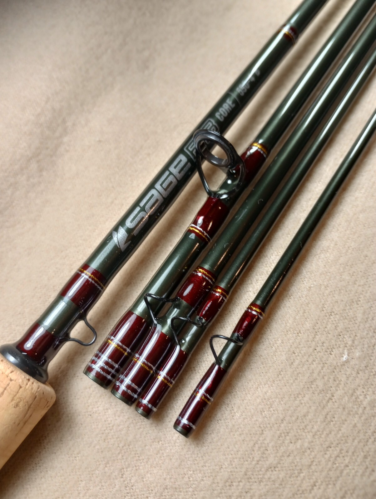 Sage R8 Core 7wt, 9′, Custom Fly Rod built for you with extra tip section