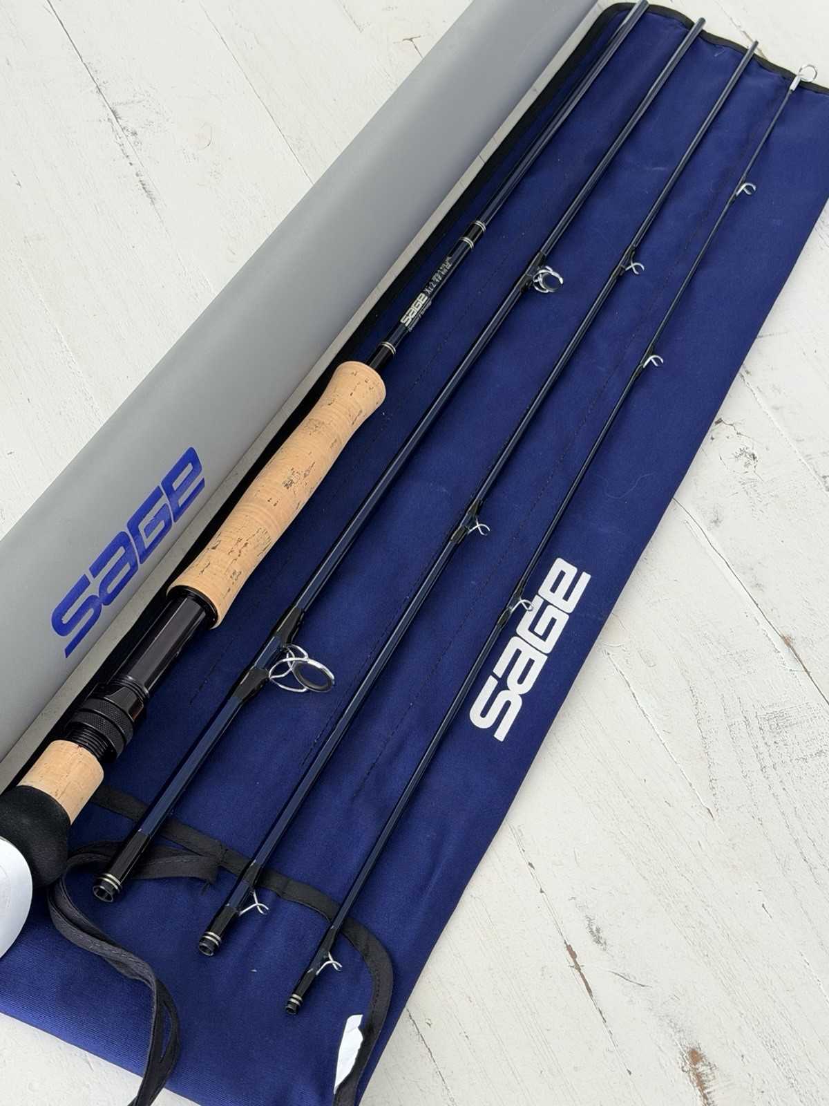 **BEAUTIFUL** 🔥 SAGE SALT Xi 2~ 10wt. 9’ft~4pc FlyRod!!🔥~LEGENDARY~🔥