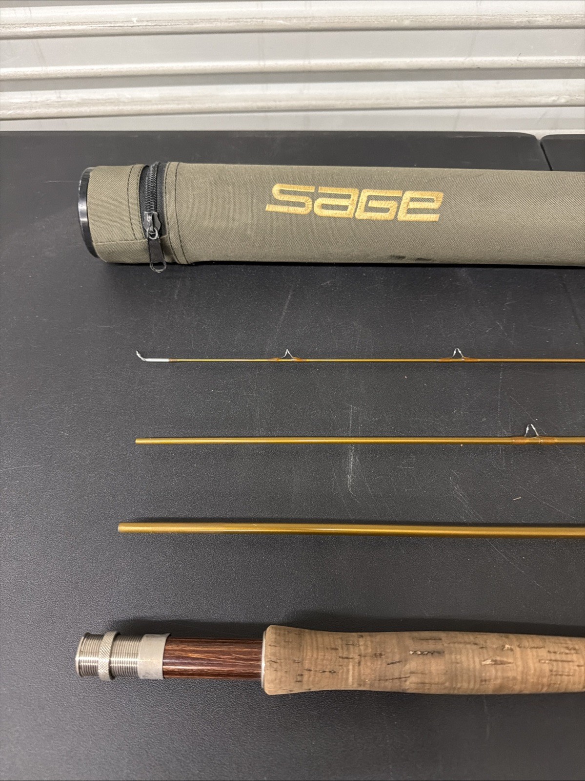 Sage Launch 690-4 Fly Fishing Rod. 9’ 6 Wt. W/ Tube.