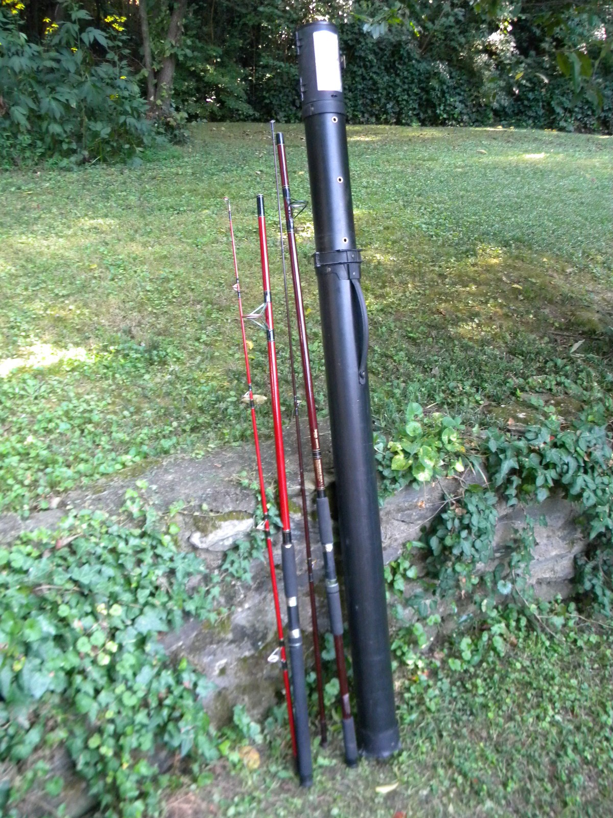 KwikStix #1506, 10′ & Diawa Apollo Gold, #1921H, 11′ with Phantom case.