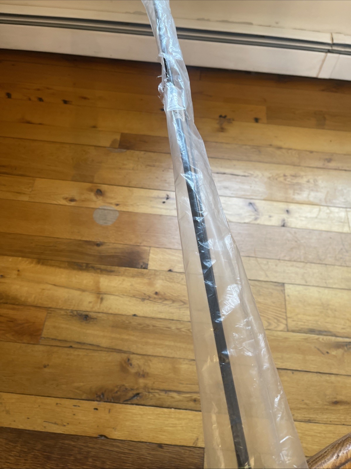B’n’M 2 Piece Bucks Graphite Jig Pole (12-Feet) Model BGJP 122 2 Pc Blk Grn Nos