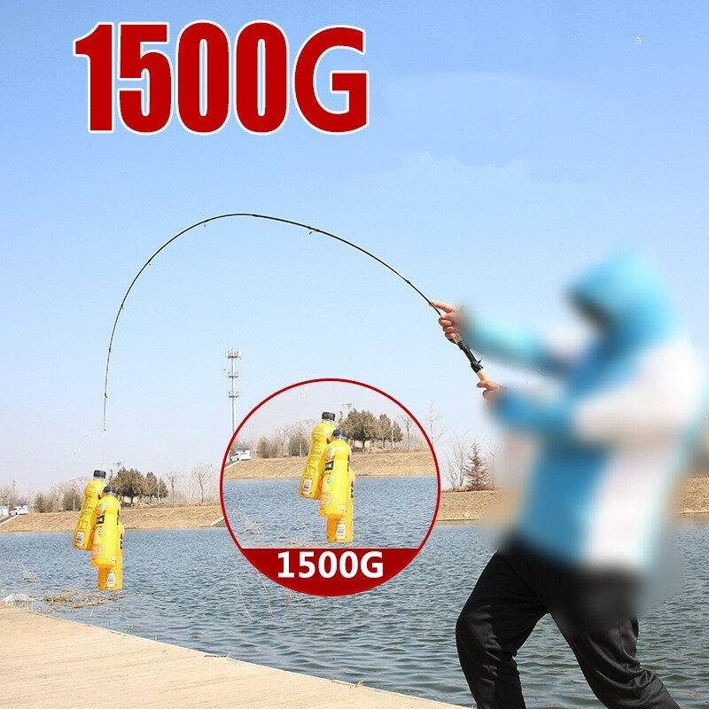 Fishing Rod Carbon Fiber Spinning/Casting Fishing Pole 1.68m/1.8m Bait Trout Rod